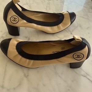 Chanel Block Heels